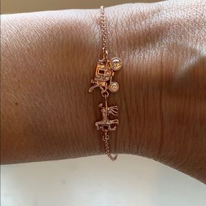 Coach rose gold bracelet